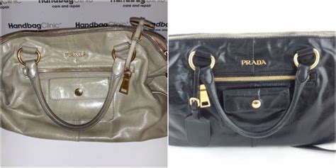 damaged prada bag|Prada handbag cleaning services.